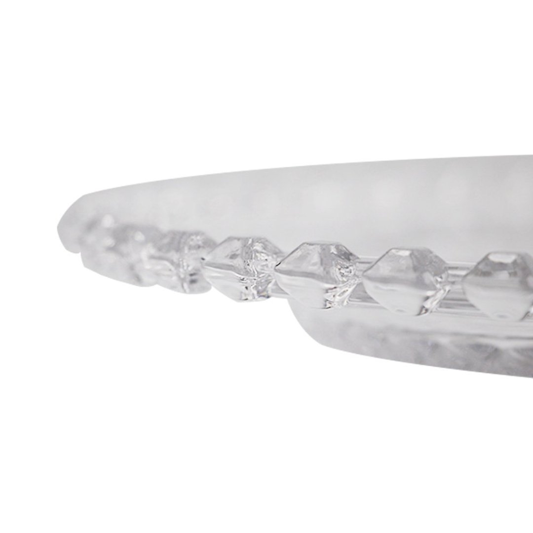 Fotografia para o produto Jogo de 4 pratos para sobremesa em cristal Ø19cm