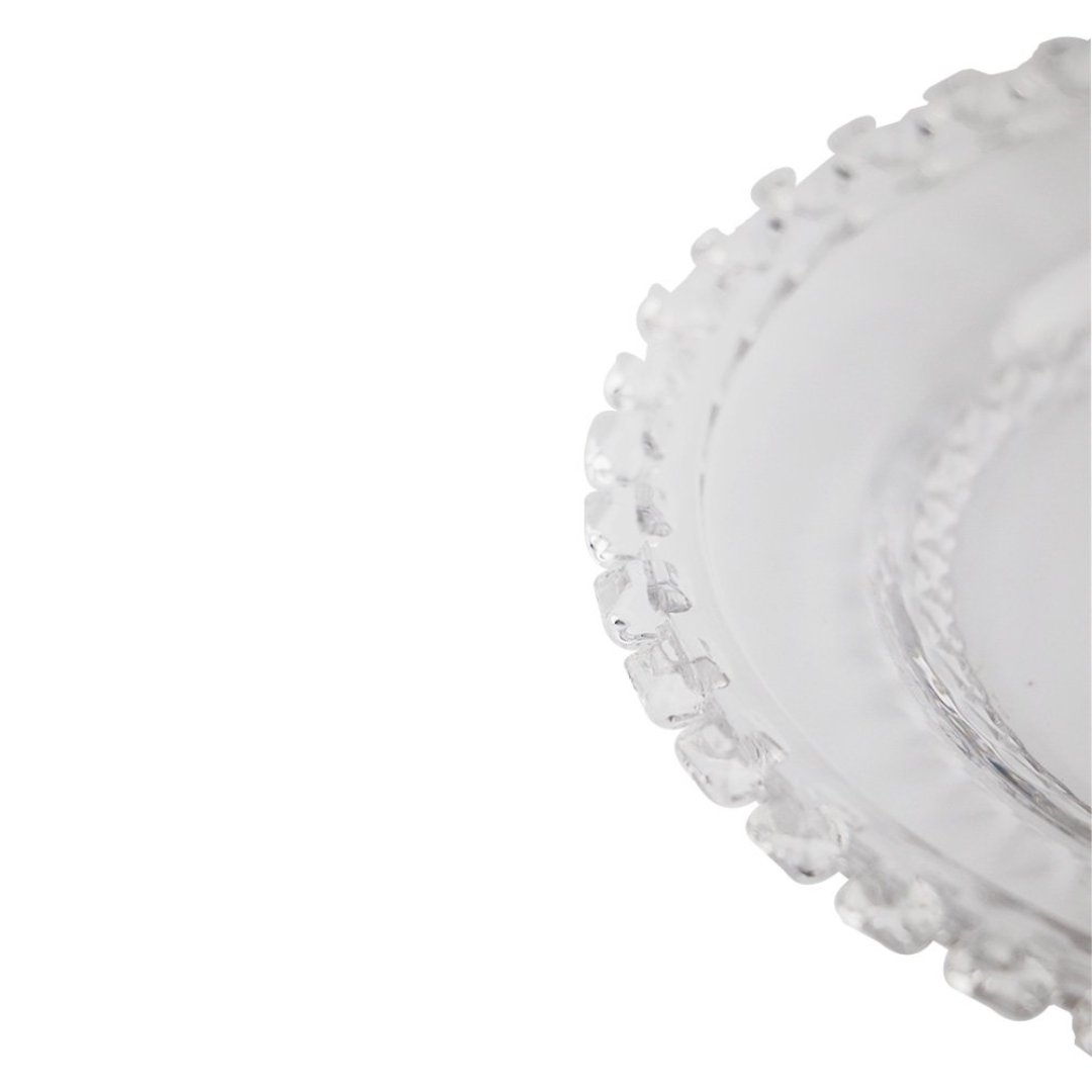 Fotografia para o produto Jogo de 4 pratos para sobremesa em cristal Ø19cm