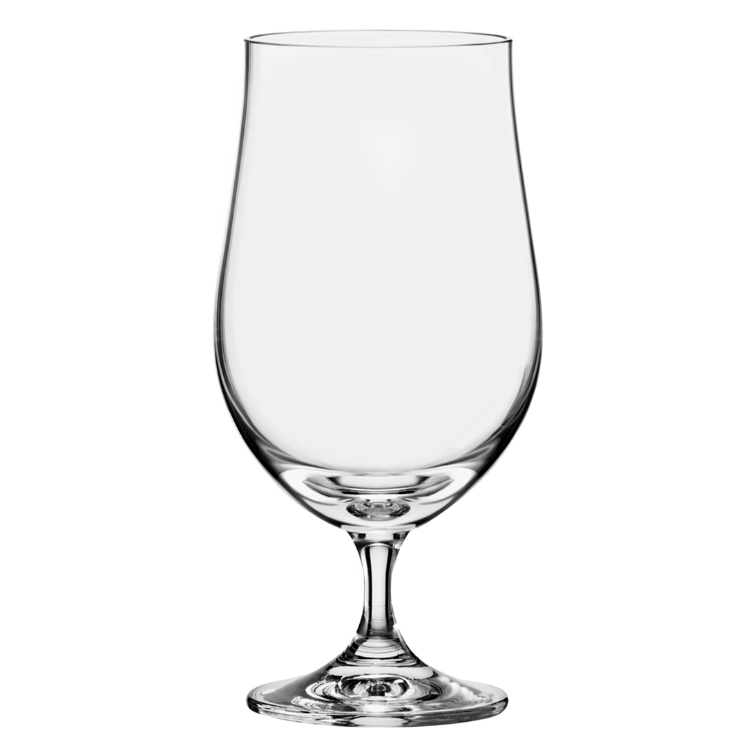 Fotografia para o produto Jogo de 4 Taças para cerveja Tulipa em cristal ecológico 380ml A17cm