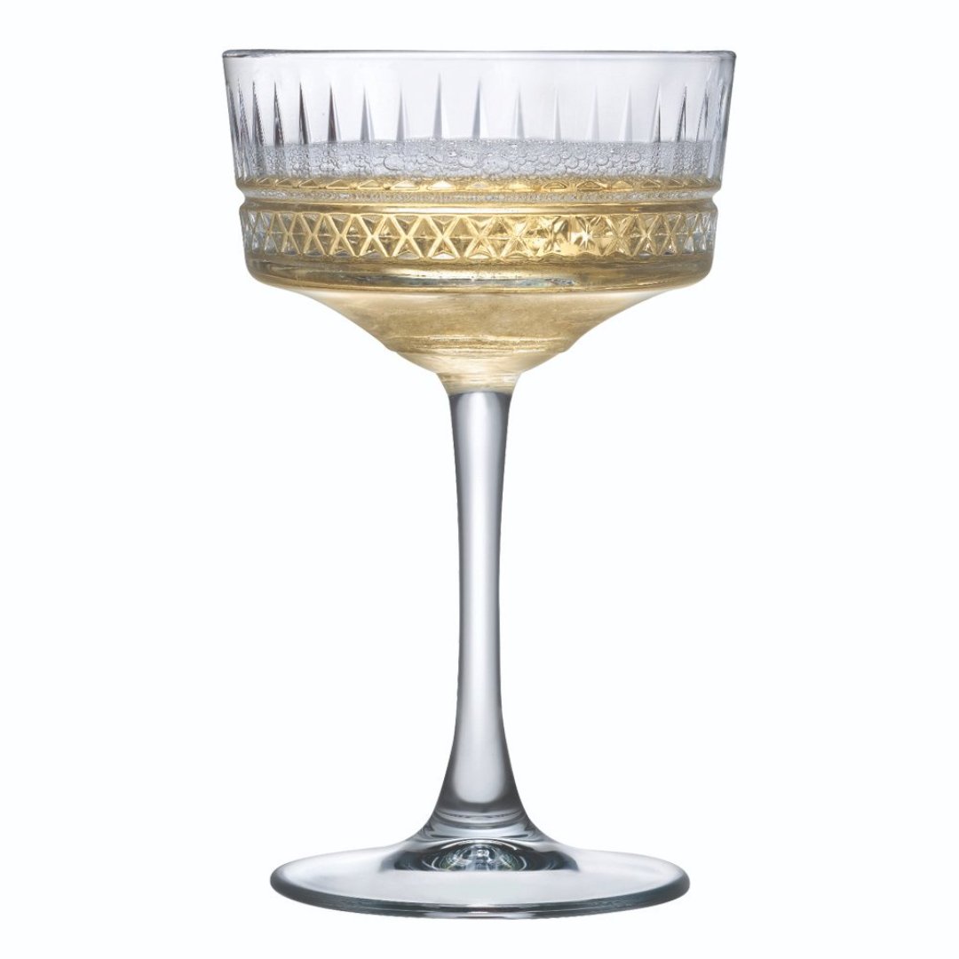 Fotografia para o produto Jogo de 4 taças para champanhe em vidro 260ml A16,5cm