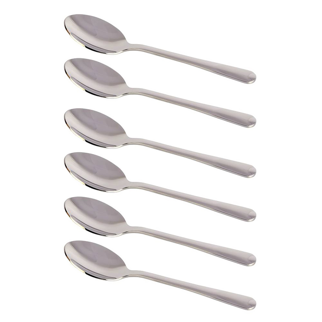 Imagem ilustrativa para Jogo de 6 colheres para café em aço inox