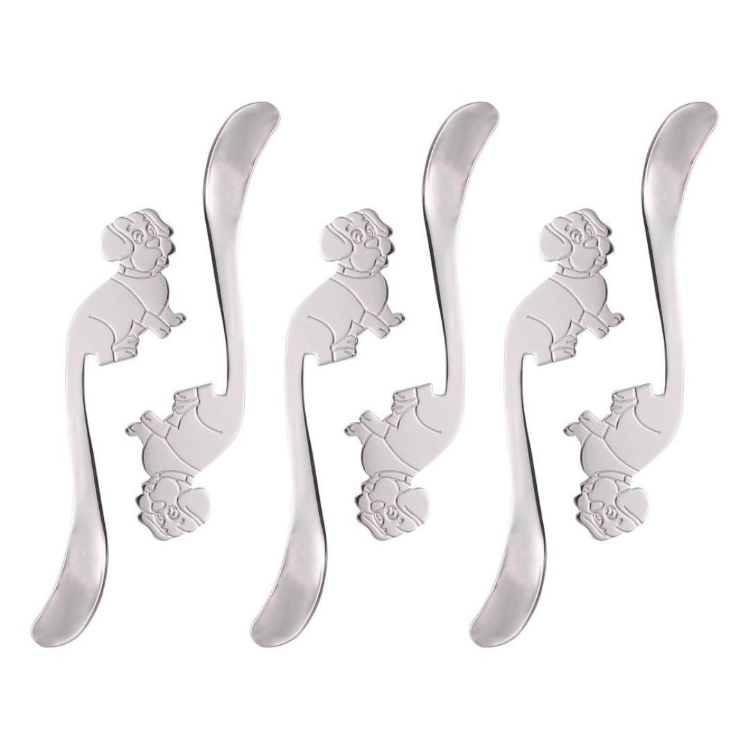 Imagem ilustrativa para Jogo de 6 colheres em aço inox