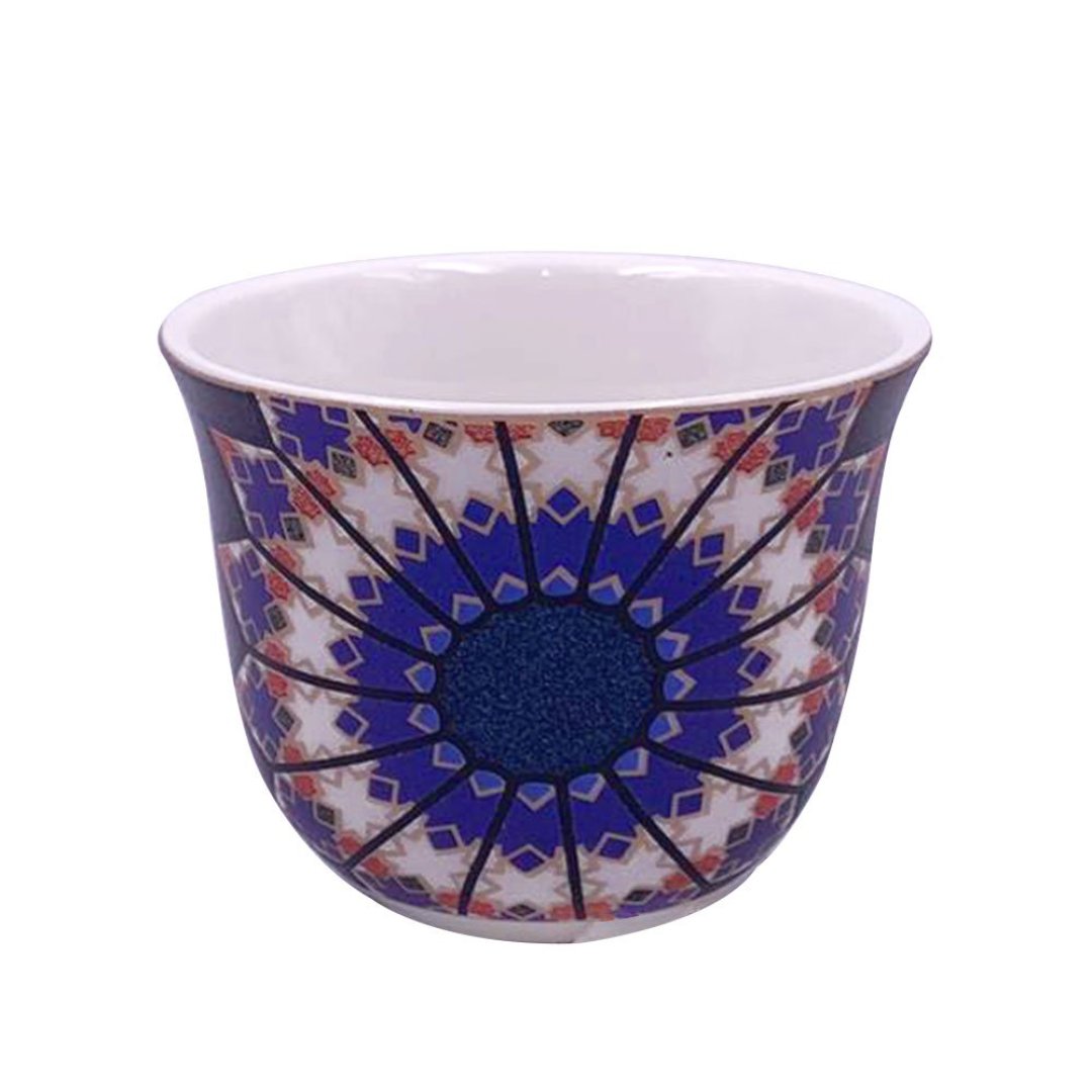 Fotografia para o produto Jogo de 6 copinhos Persia em new bone china 70ml colorido Fotografia para o produto Jogo de 6 copinhos Persia em new bone china 70ml colorido