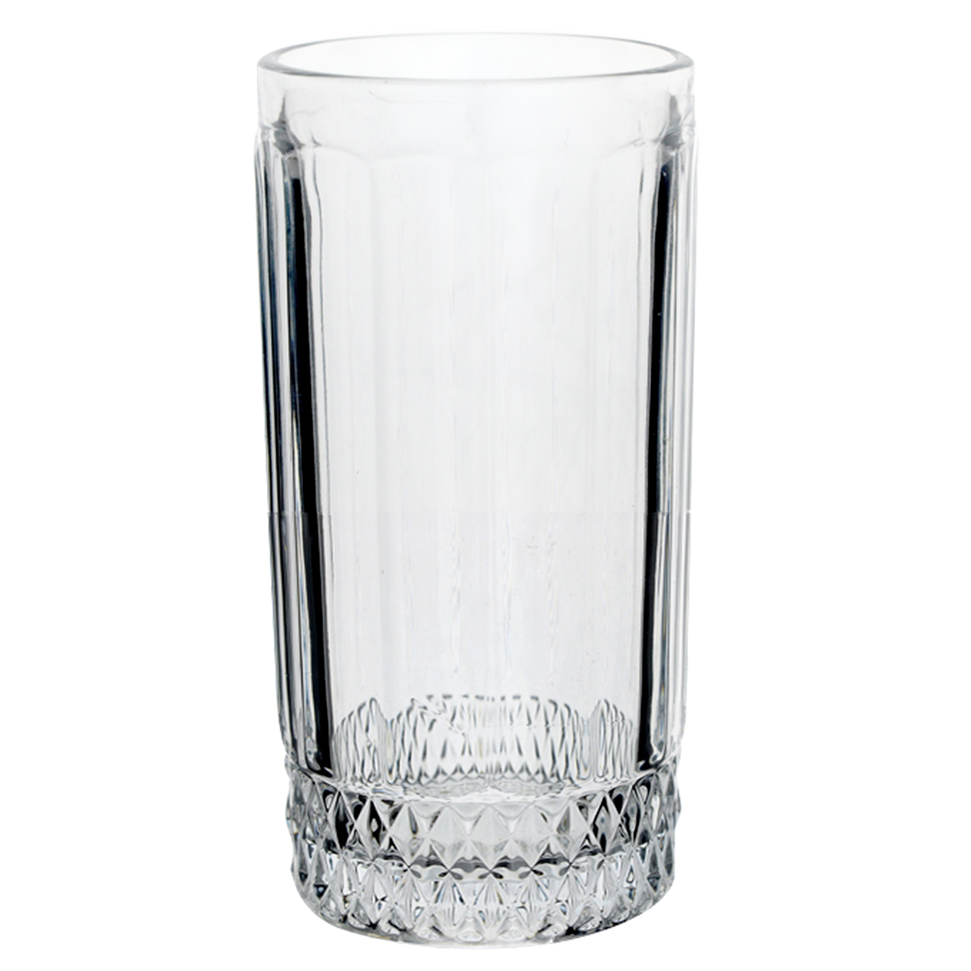 Imagem ilustrativa para Jogo de 6 copos altos em vidro 360ml A15cm