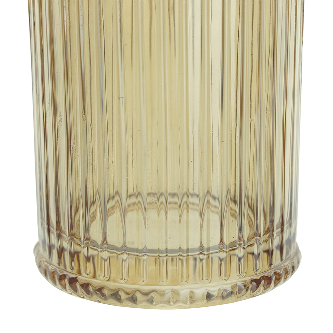 Fotografia para o produto Jogo de 6 copos altos em vidro 360ml A15cm cor âmbar luster