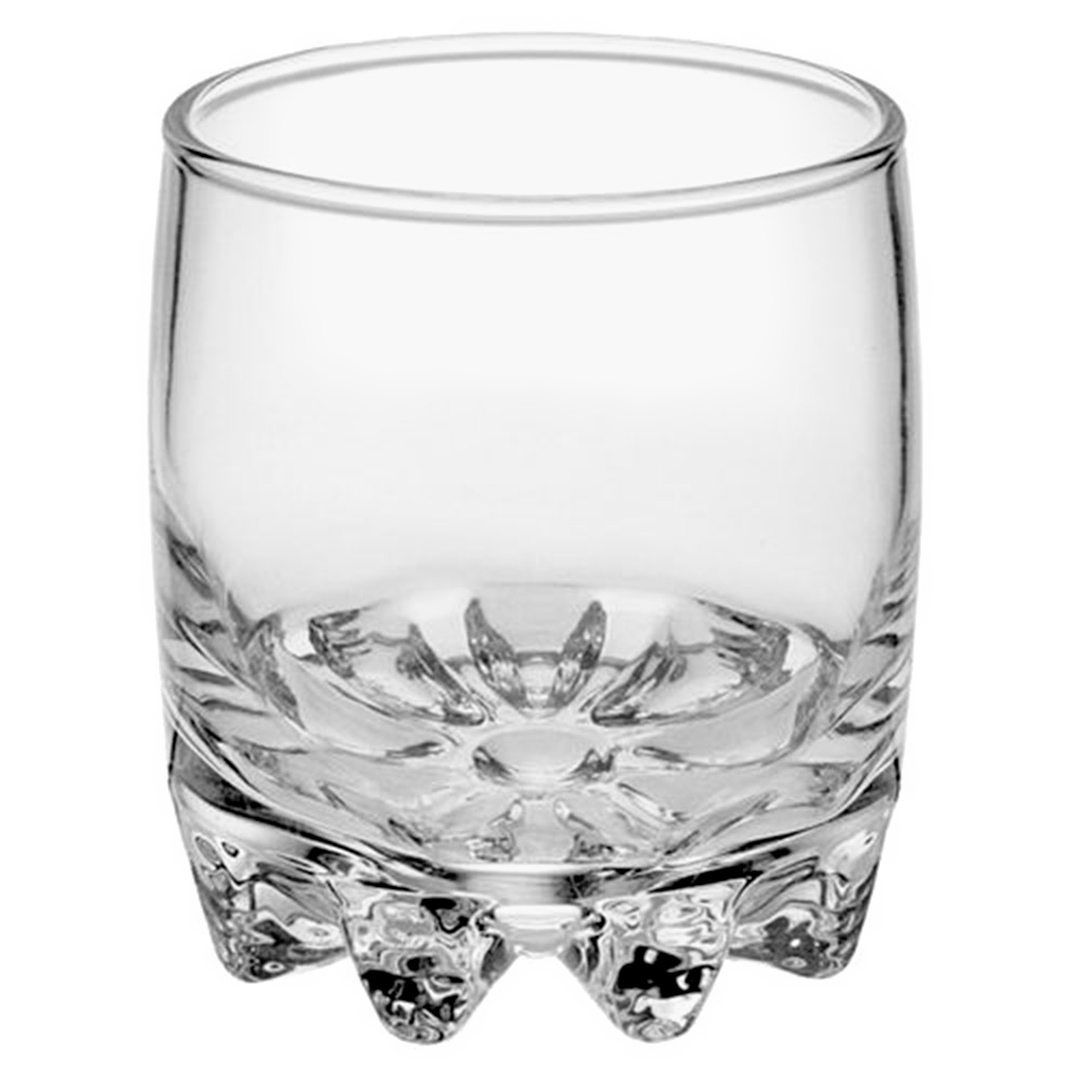 Fotografia para o produto Jogo de 6 copos baixos em vidro 300ml A10cm