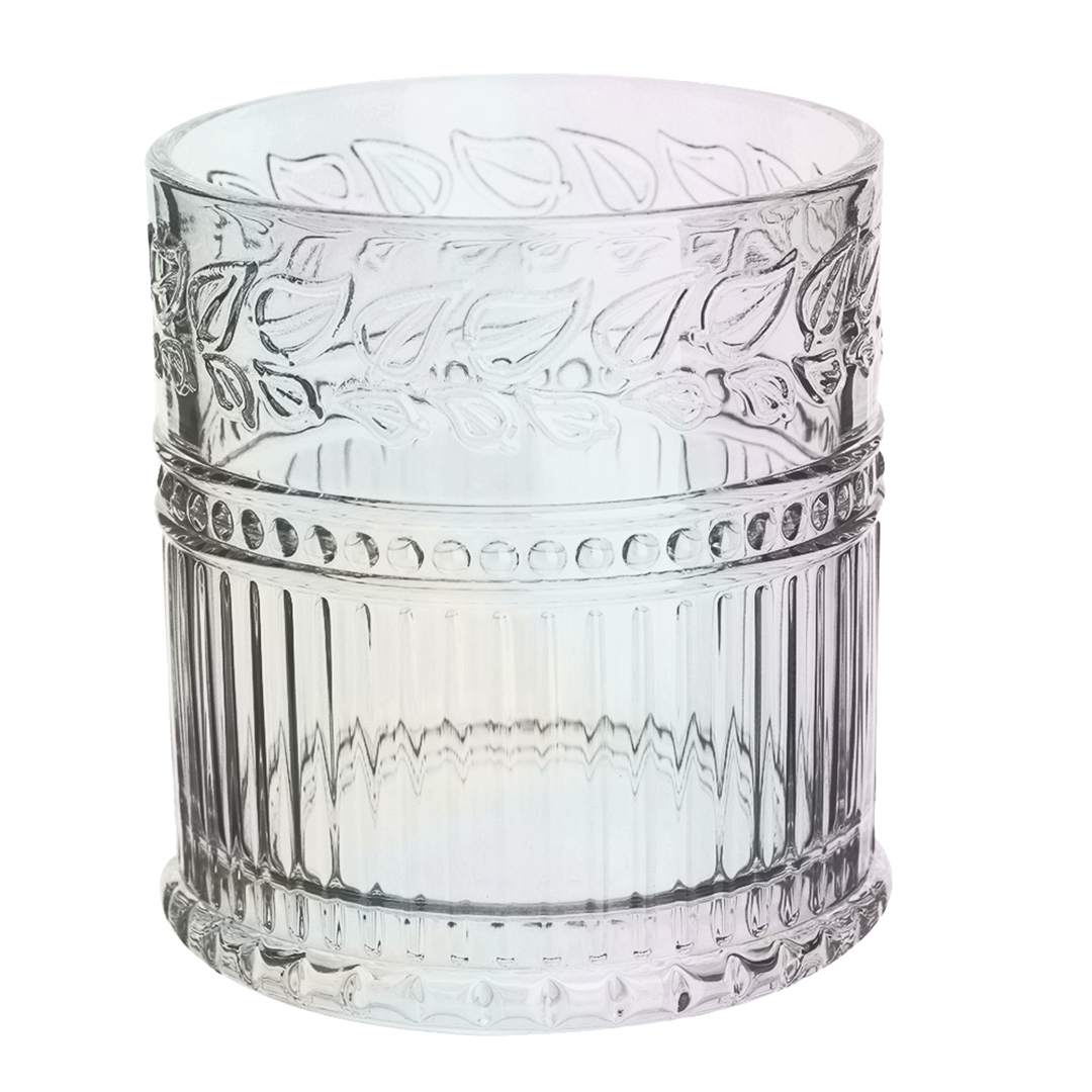 Imagem ilustrativa para Jogo de 6 copos baixos em vidro 330ml A9,3cm cor furta-cor