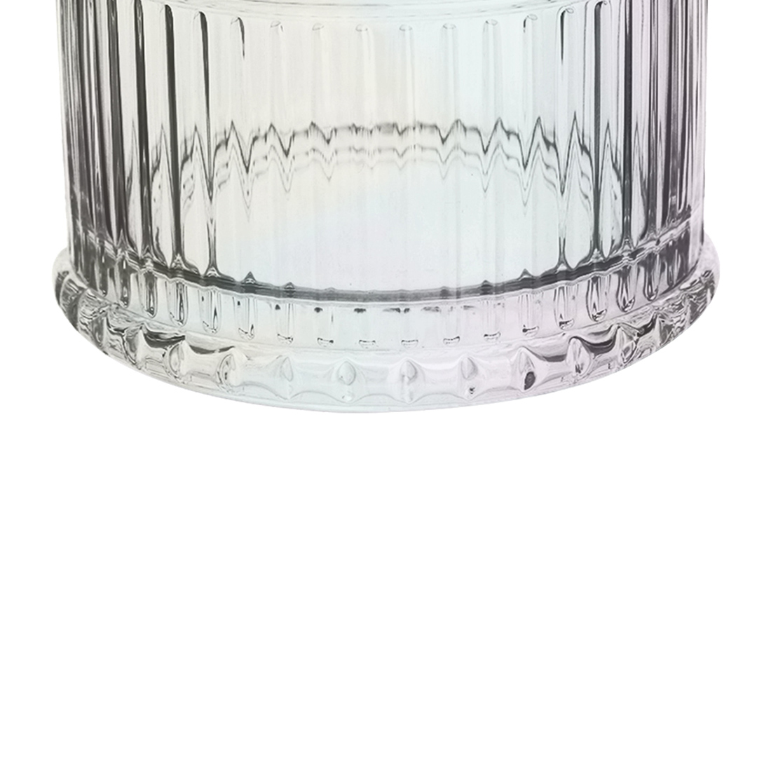 Fotografia para o produto Jogo de 6 copos baixos em vidro 320ml A9cm cor furta-cor