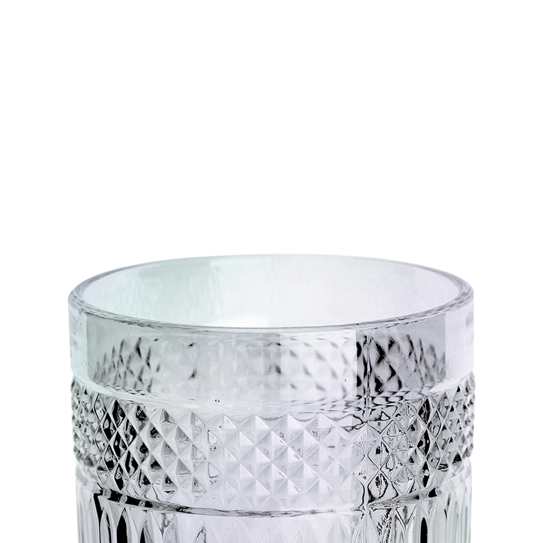 Fotografia para o produto Jogo de 6 copos baixos em vidro 320ml A9cm cor furta-cor