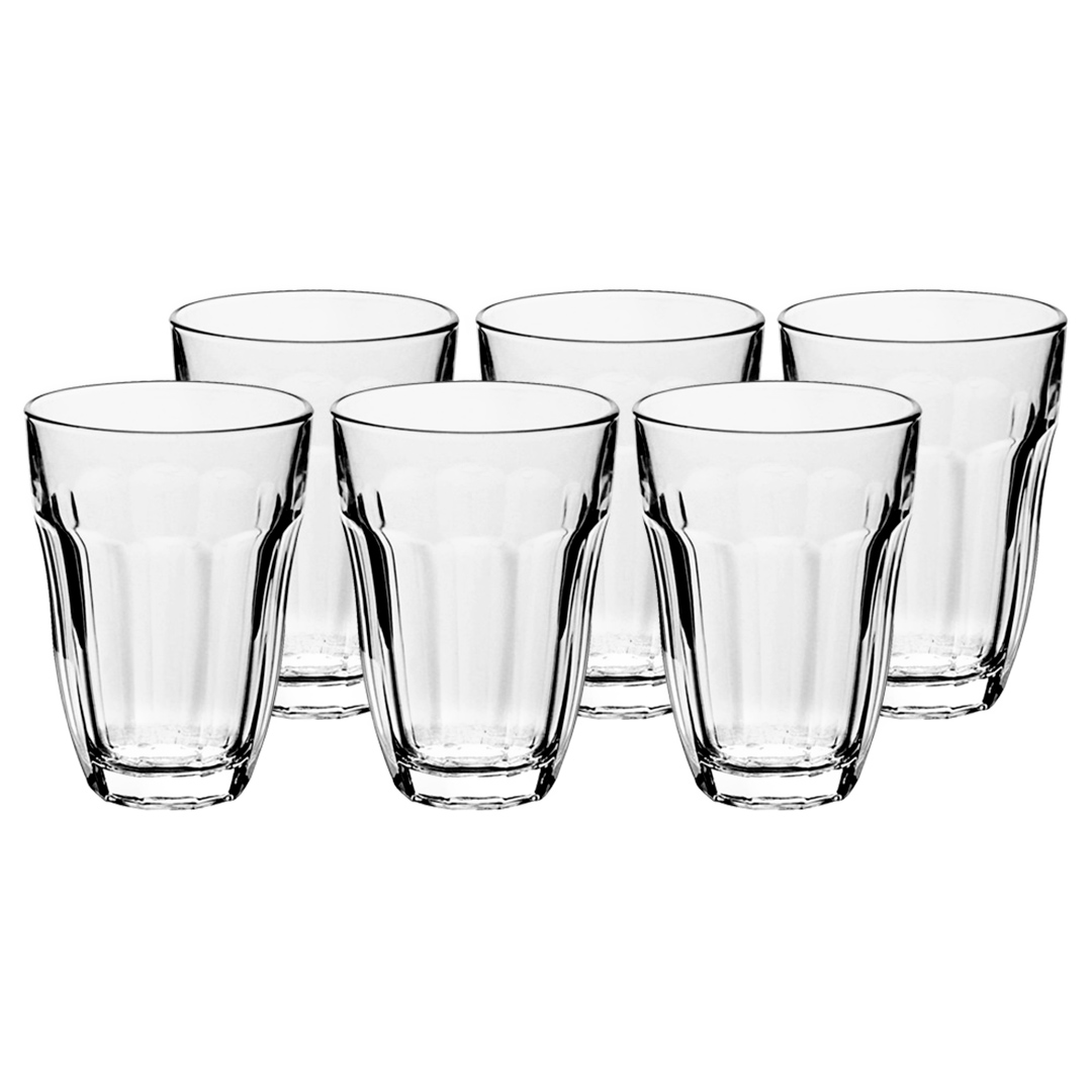 Imagem ilustrativa para Jogo de 6 copos em vidro 235ml A10,5cm