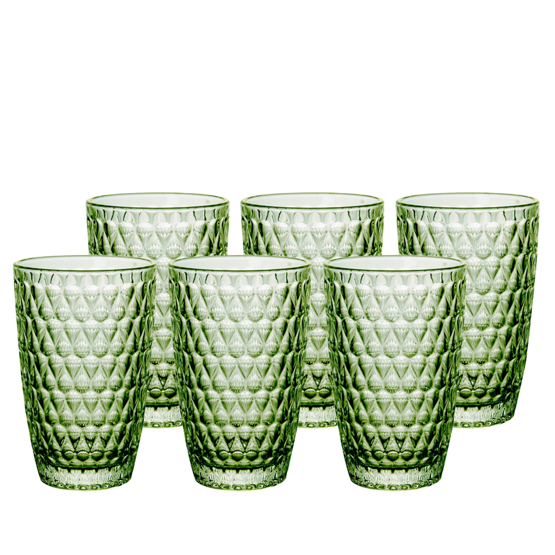 Fotografia para o produto Jogo de 6 copos em vidro 355ml A13cm