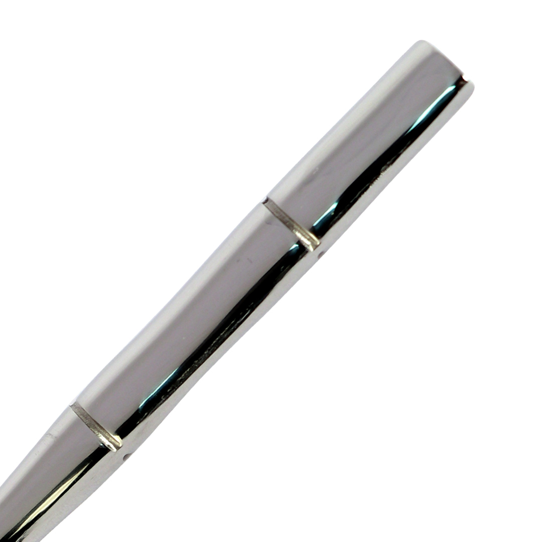 Fotografia para o produto Jogo de 6 espátulas em aço inox com cabo estilo bambu e caixa