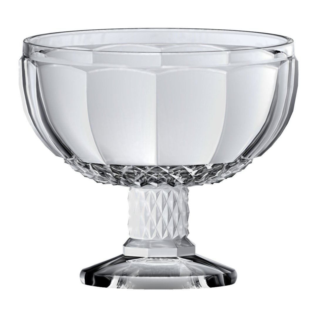 Imagem ilustrativa para Jogo de 6 taças para sobremesa em cristal Ø12xA11cm