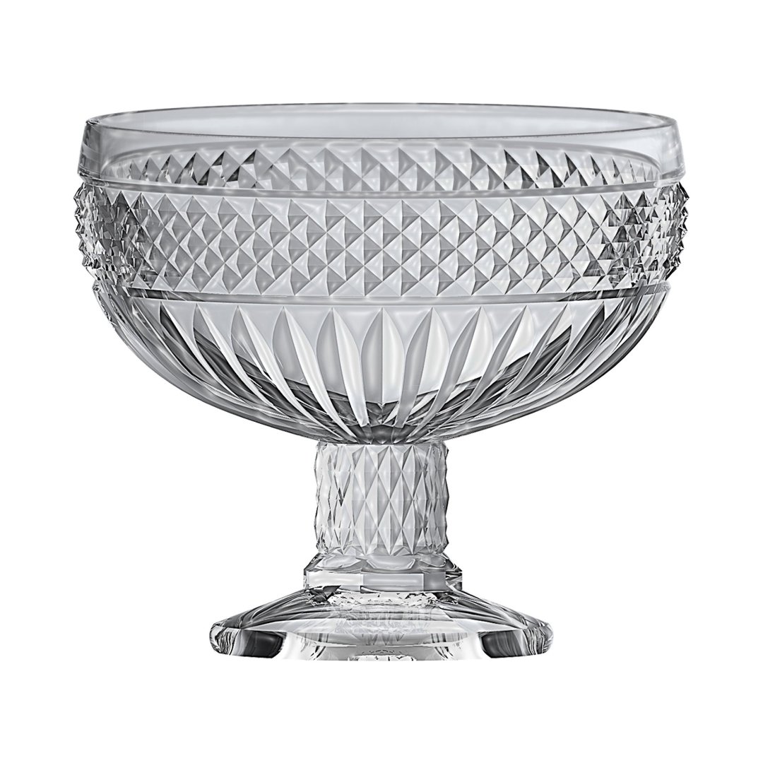 Imagem ilustrativa para Jogo de 6 taças para sobremesa em cristal Ø12xA11cm