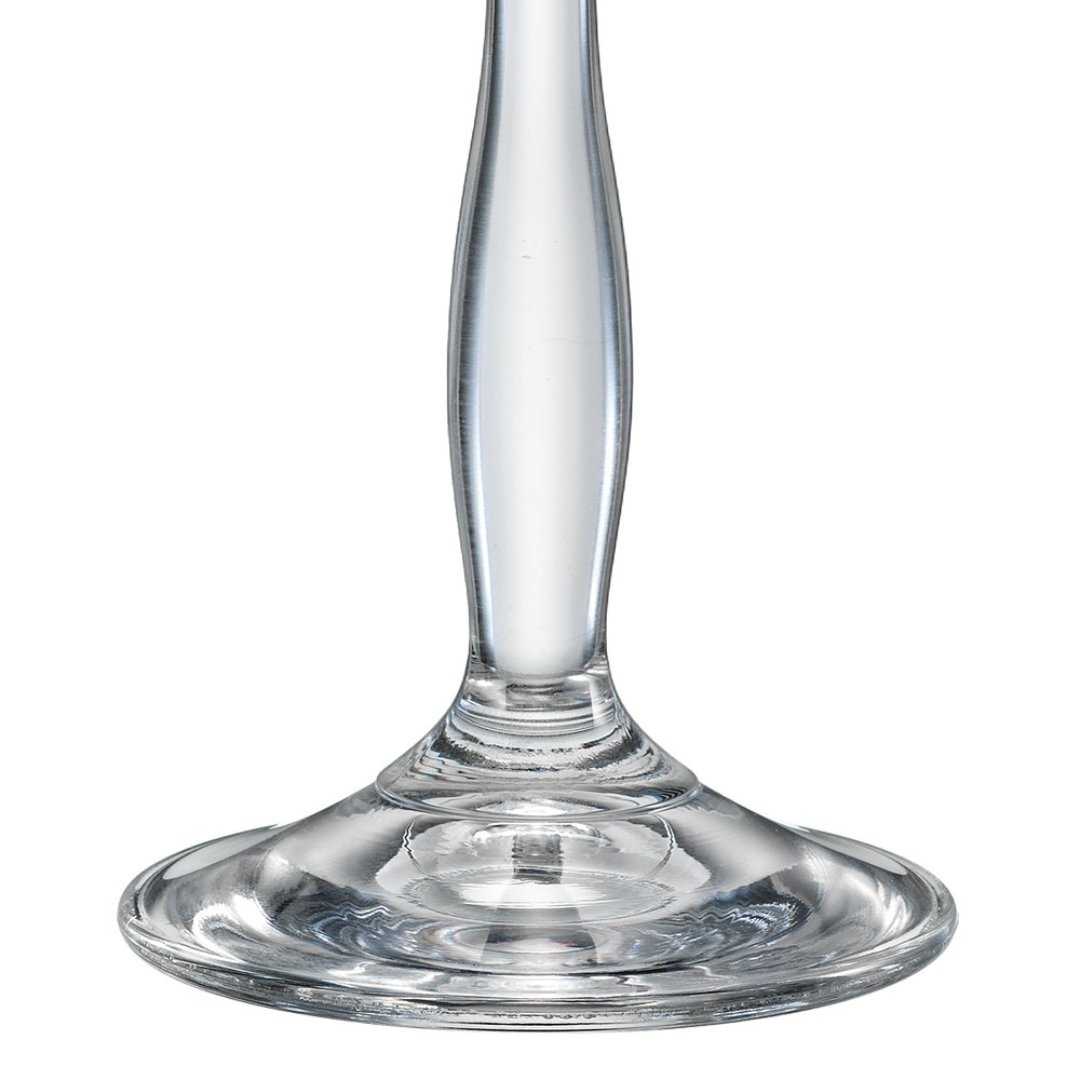 Fotografia para o produto Jogo de 6 taças decorada para champanhe em cristal ecológico 190ml A24,5cm