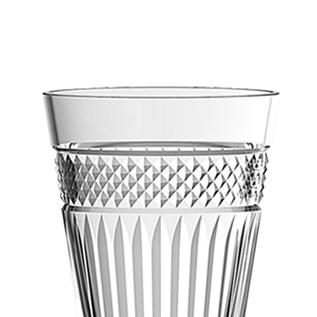 Fotografia para o produto Jogo de 6 taças em vidro 330ml A15cm