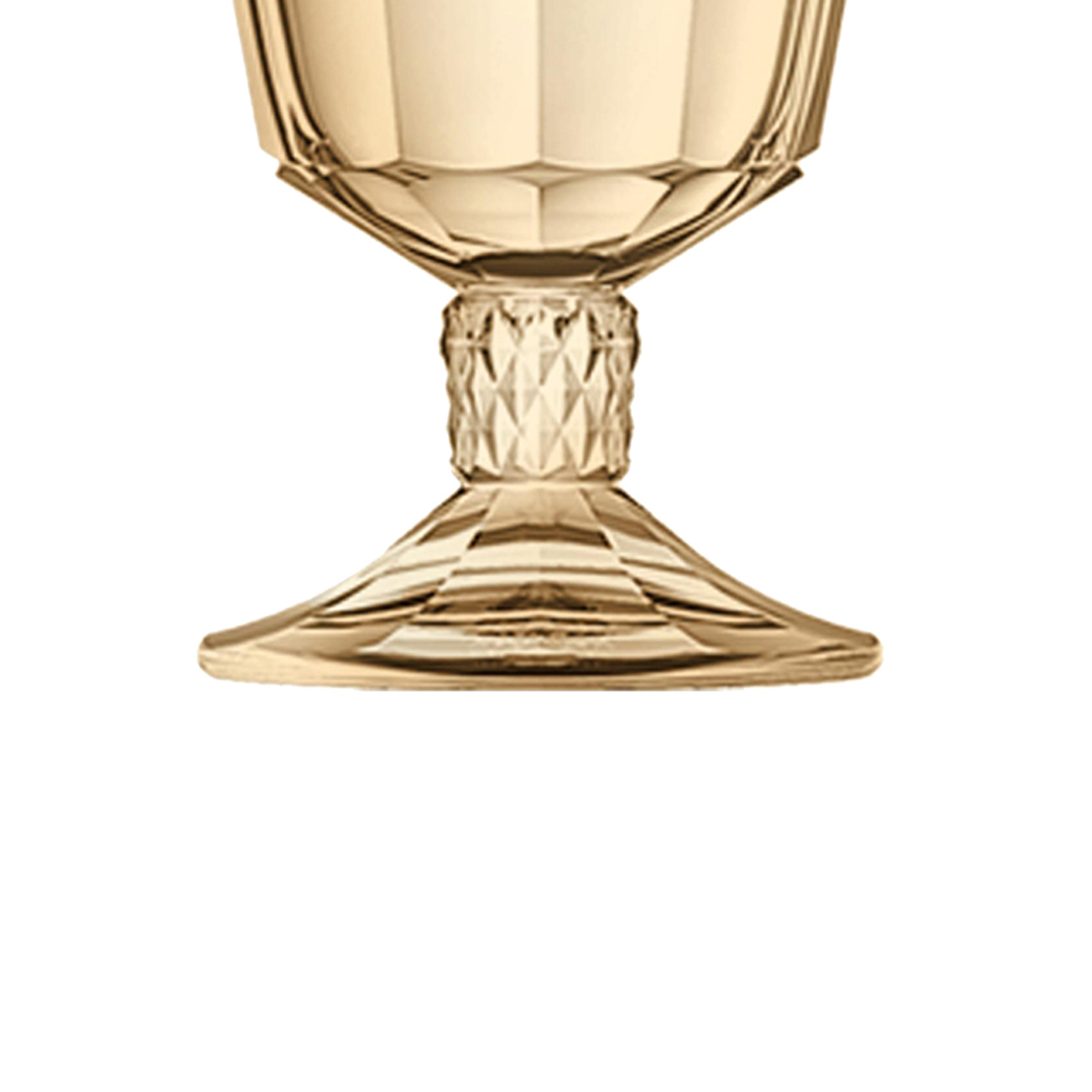 Fotografia para o produto Jogo de 6 taças em vidro 330ml A15cm cor âmbar luster