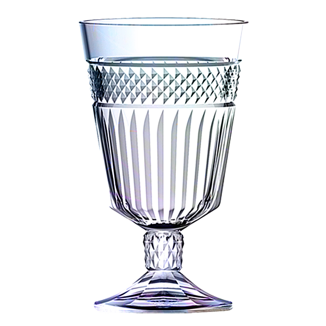 Fotografia para o produto Jogo de 6 taças em vidro 330ml A15cm cor furta-cor