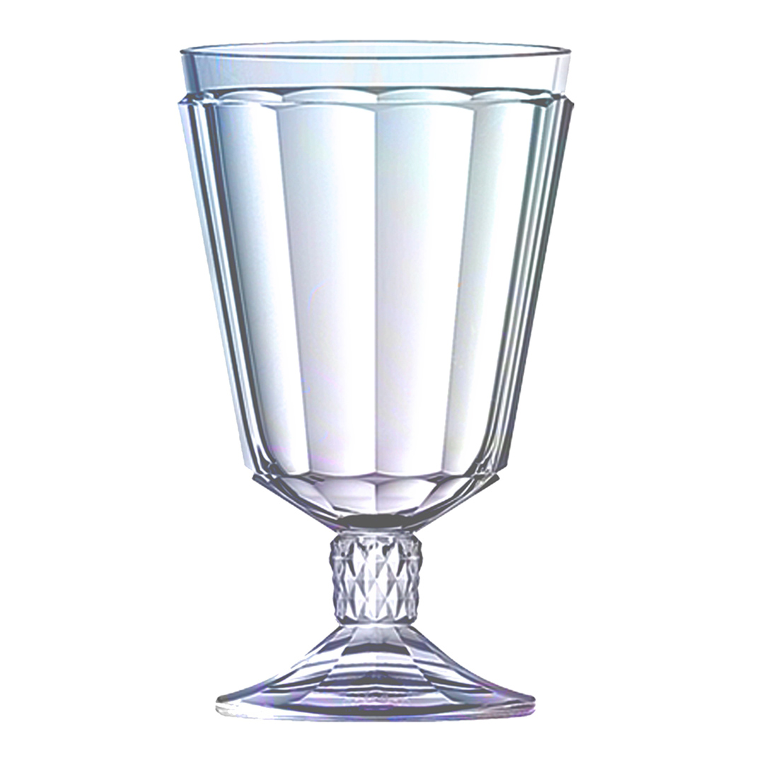 Fotografia para o produto Jogo de 6 taças em vidro 330ml A15cm cor furta-cor