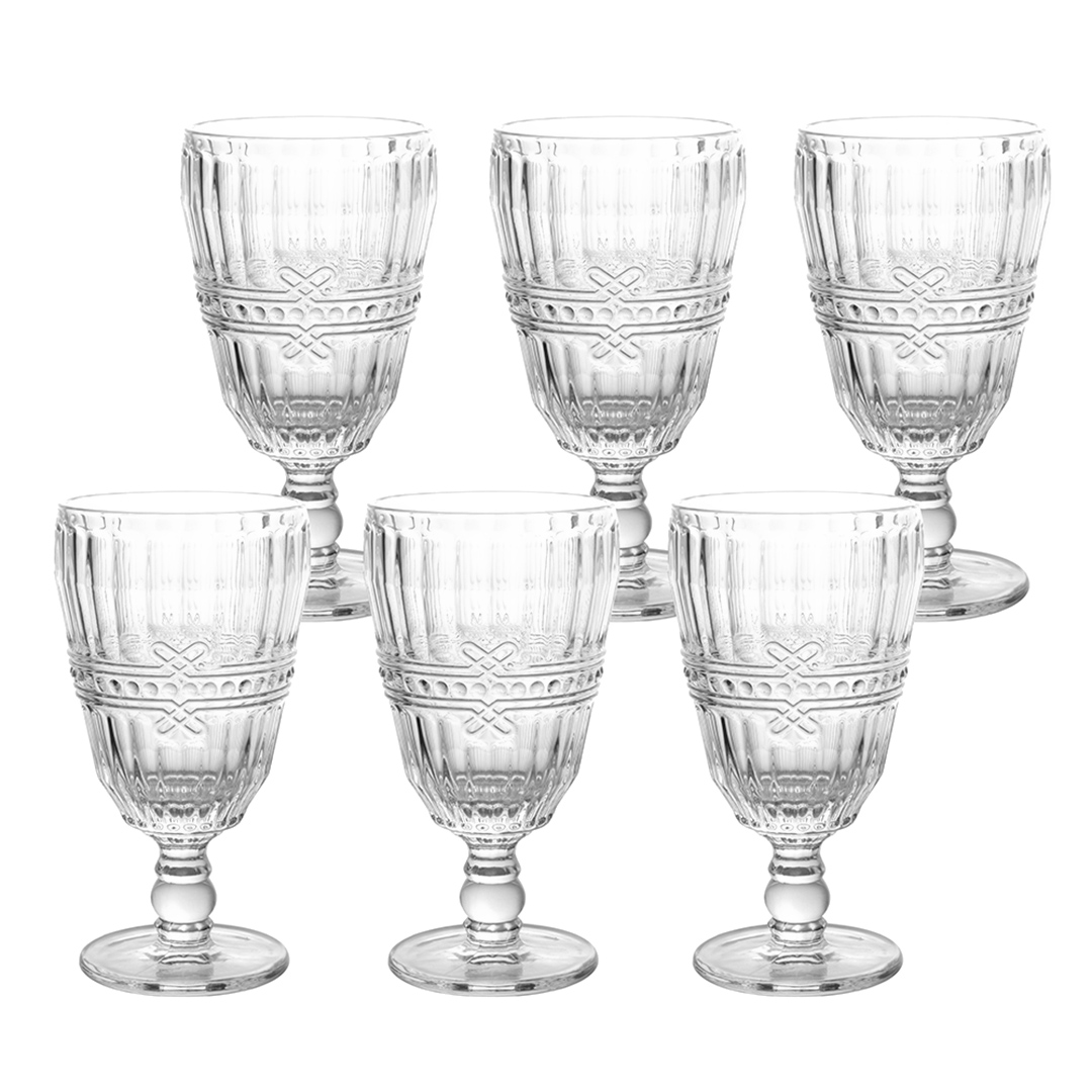 Imagem ilustrativa para Jogo de 6 taças em vidro 330ml A17cm