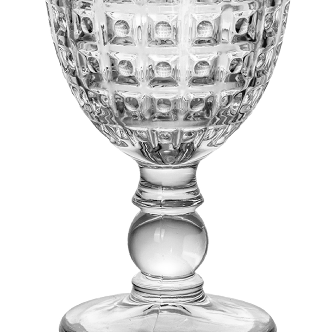 Fotografia para o produto Jogo de 6 taças em vidro 330ml A17cm