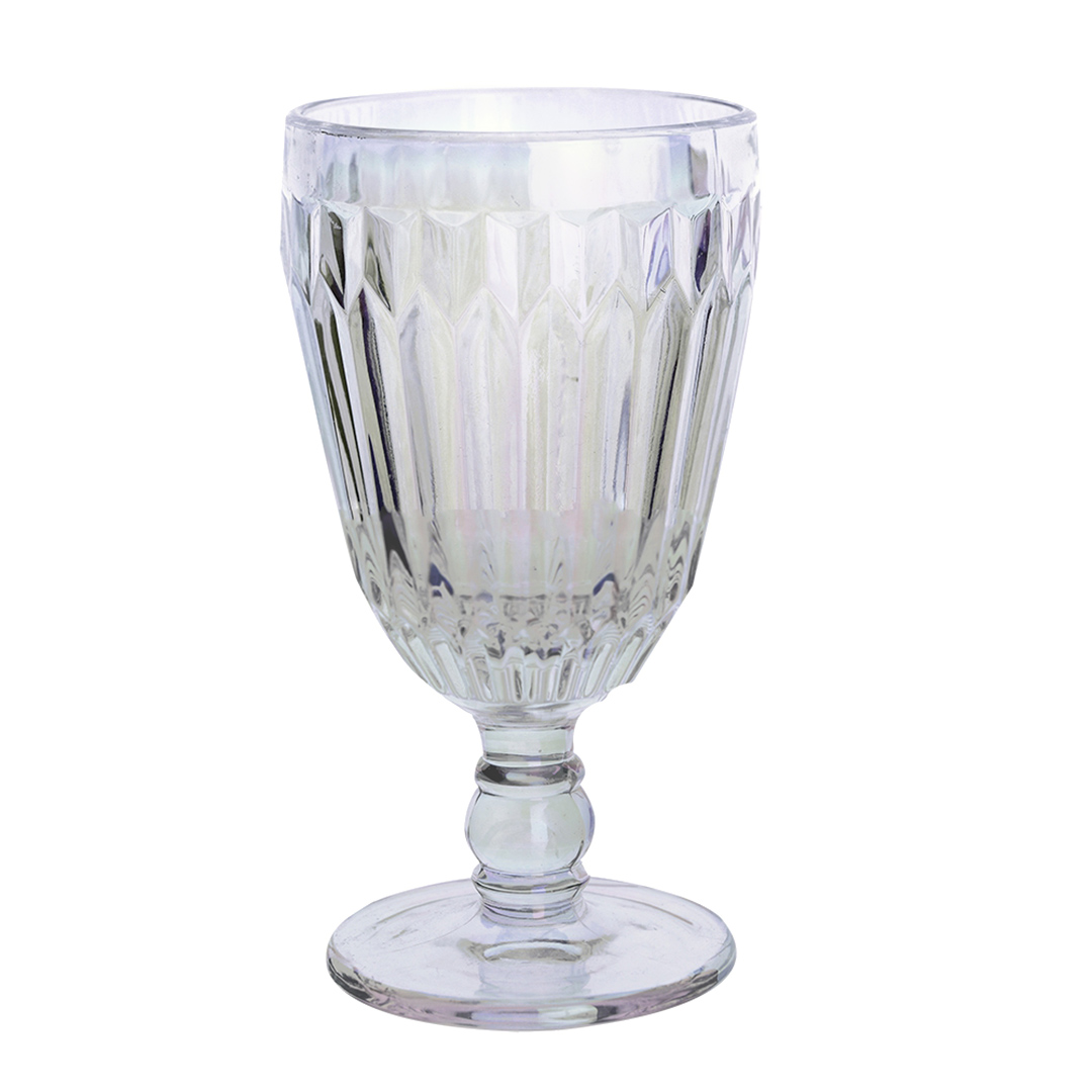 Fotografia para o produto Jogo de 6 taças em vidro 330ml A17cm cor furta-cor