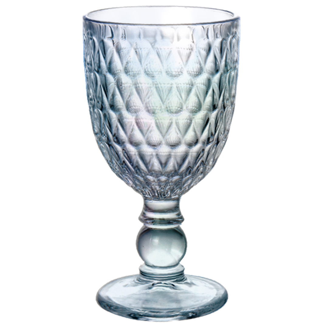 Fotografia para o produto Jogo de 6 taças em vidro 330ml A17cm cor furta-cor