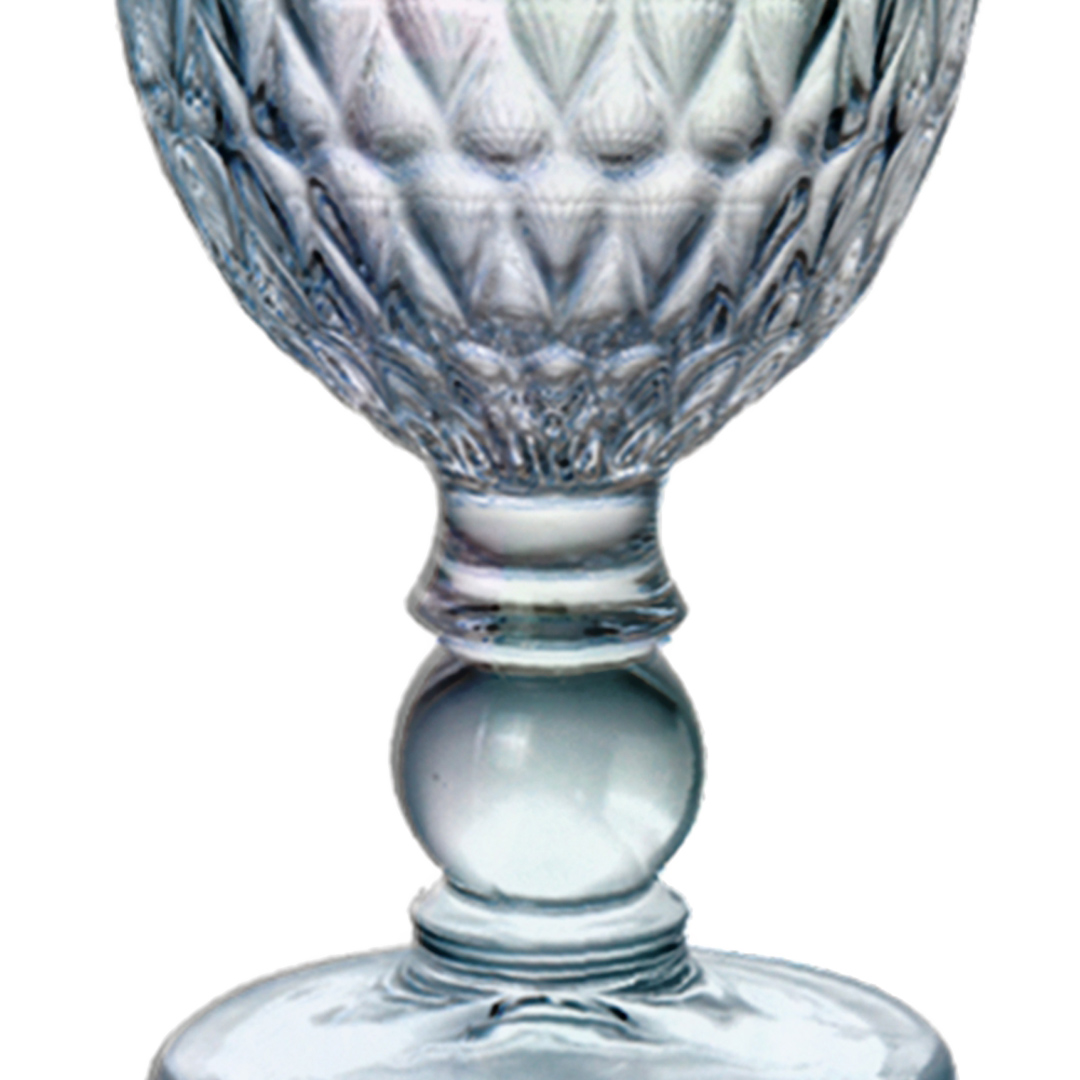 Fotografia para o produto Jogo de 6 taças em vidro 330ml A17cm cor furta-cor