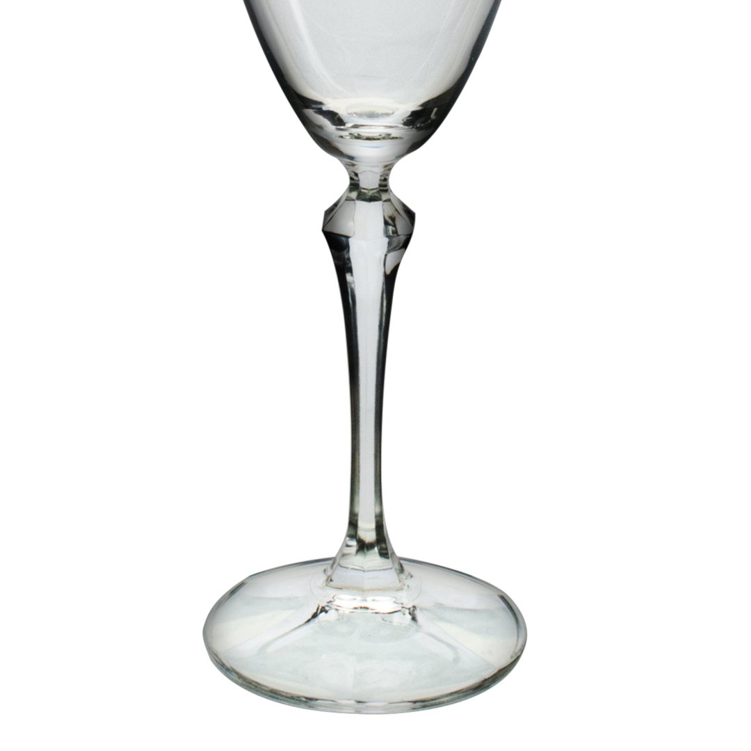 Fotografia para o produto Jogo de 6 taças gold rim para vinho em cristal ecológico 250ml A22cm