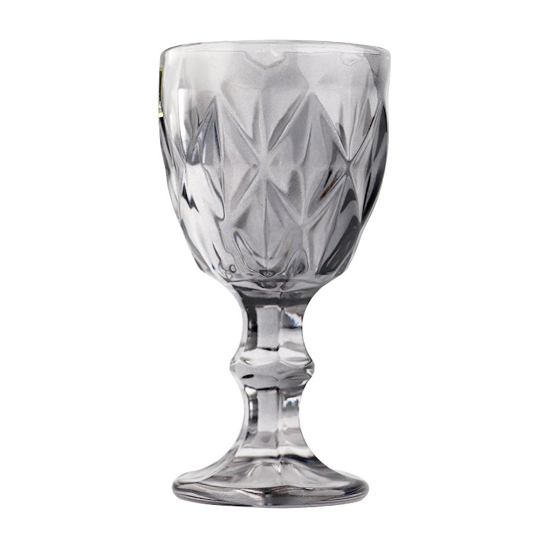 Fotografia para o produto Jogo de 6 tacas Matelasse em vidro 60ml A10,4cm colorida