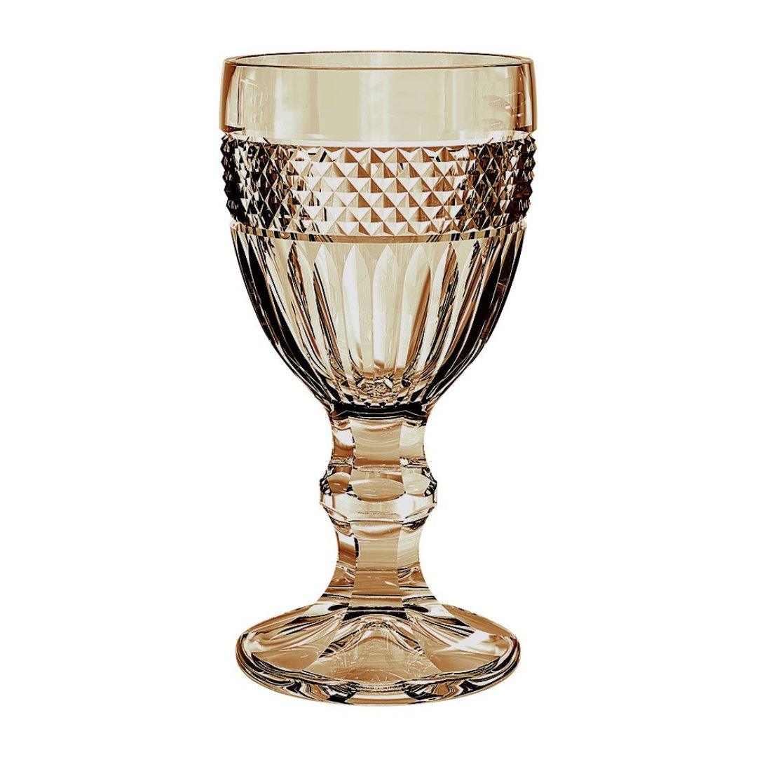 Fotografia para o produto Jogo de 6 taças Palace em vidro 60ml A10,4cm cor âmbar luster