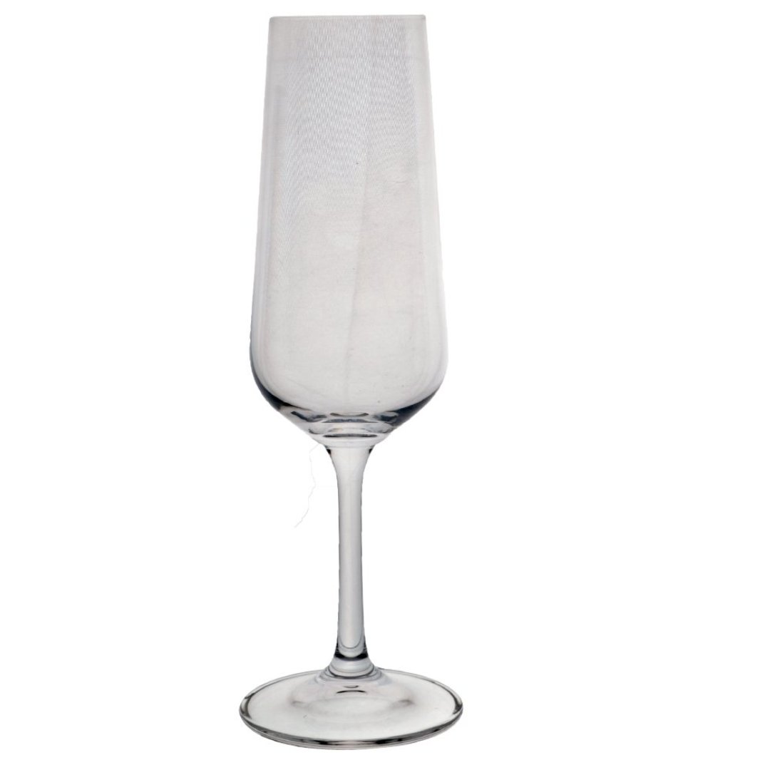 Fotografia para o produto Jogo de 6 taças para champanhe em cristal ecológico 200ml A23,5cm