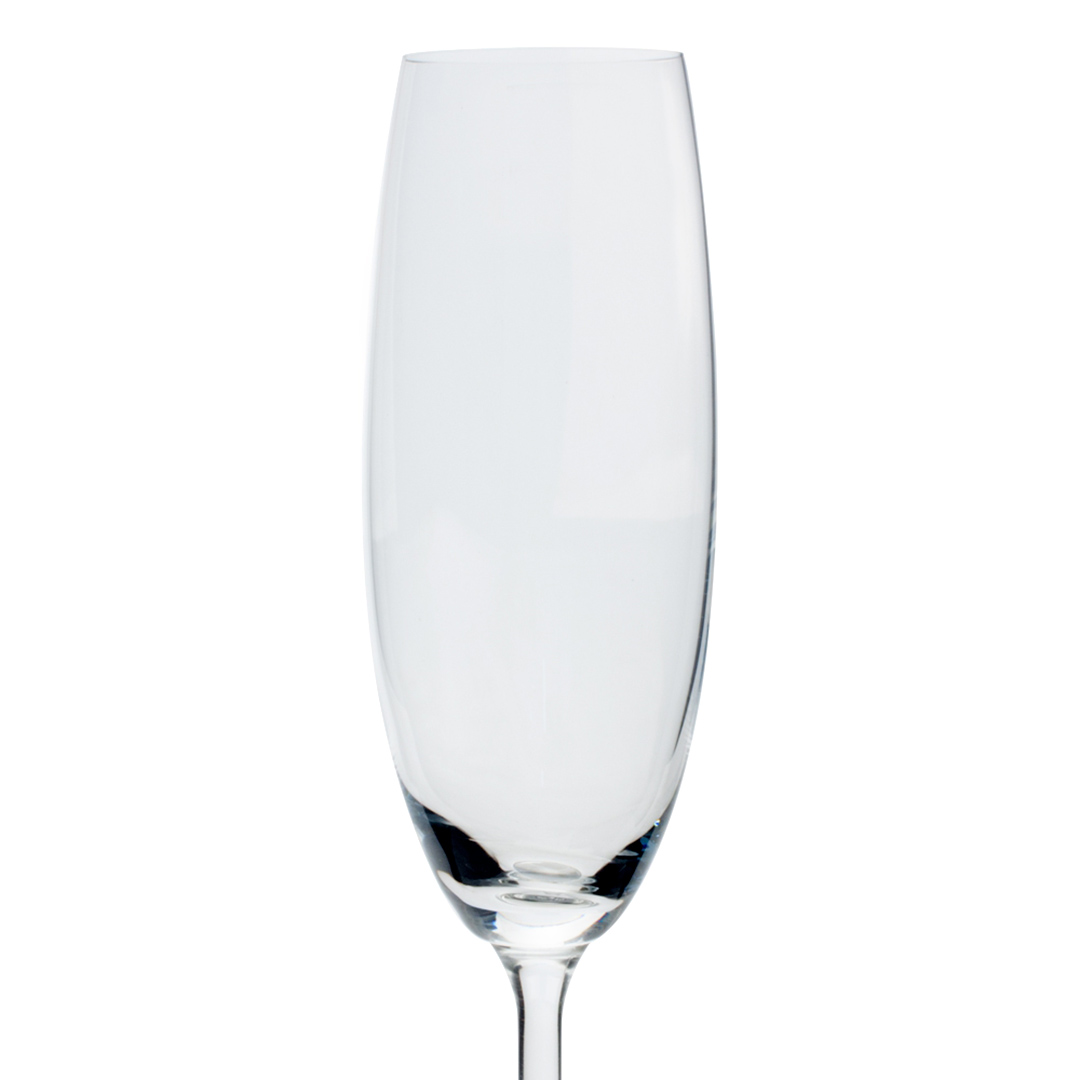 Fotografia para o produto Jogo de 6 taças para champagne em cristal ecológico 220ml A22,5cm