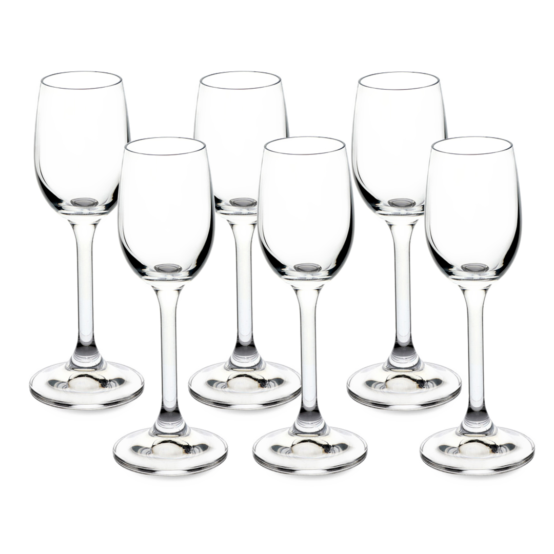 Fotografia para o produto Jogo de 6 taças para licor em cristal ecológico 65ml A15cm