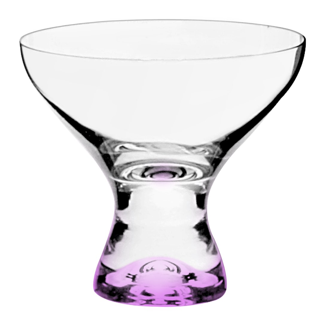 Fotografia para o produto Jogo de 6 taças para sobremesa em cristal ecológico 330ml A11cm colorido