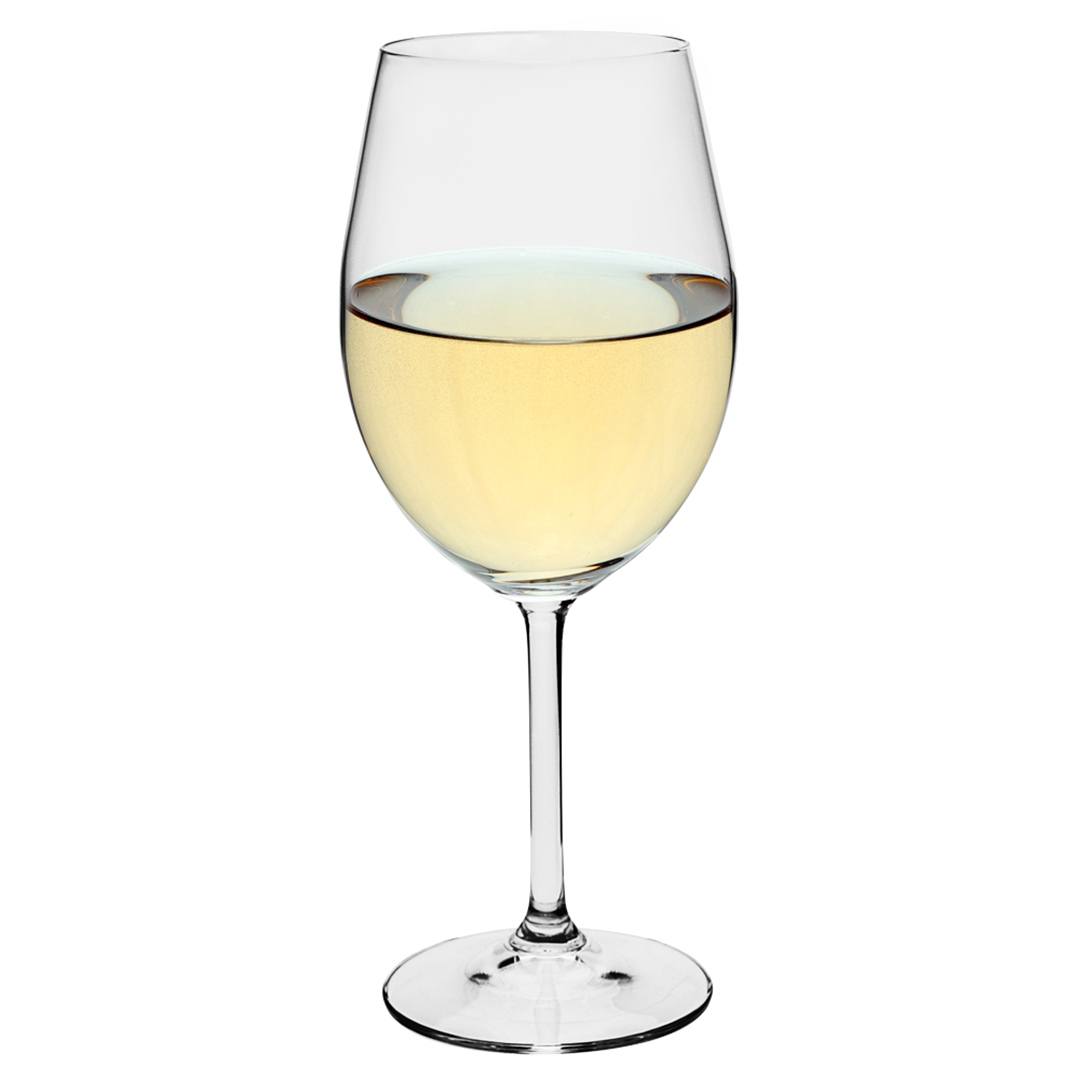 Fotografia para o produto Jogo de 6 taças para vinho branco em cristal ecológico 350ml A22cm