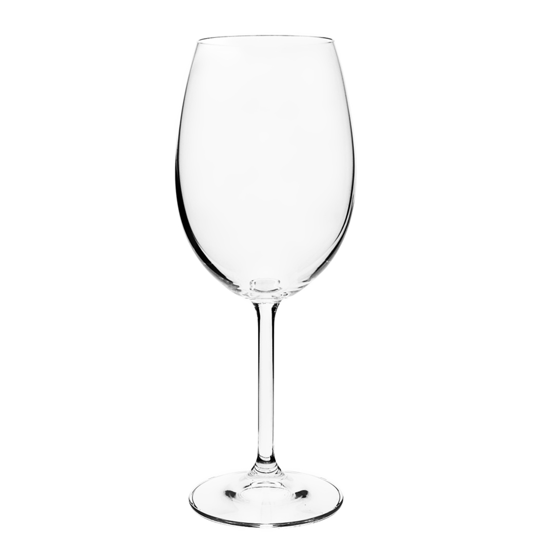 Imagem ilustrativa para Jogo de 6 taças para vinho tinto em cristal ecológico 450ml A23cm