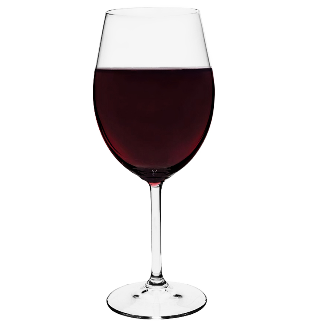 Fotografia para o produto Jogo de 6 taças para vinho tinto em cristal ecológico 450ml A23cm