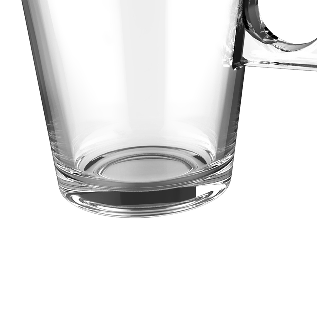 Fotografia para o produto Jogo de 6 xícaras plain em vidro 80ml