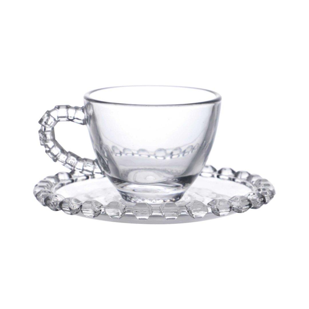 Imagem ilustrativa para Jogo de 8 peças para café em cristal 80ml