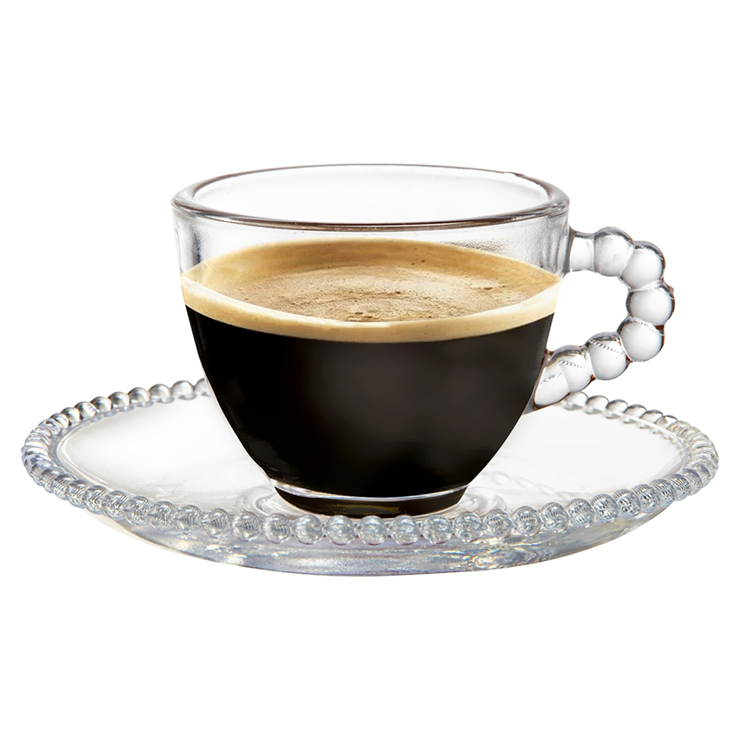 Fotografia para o produto Jogo de 8 peças para café em cristal 100ml