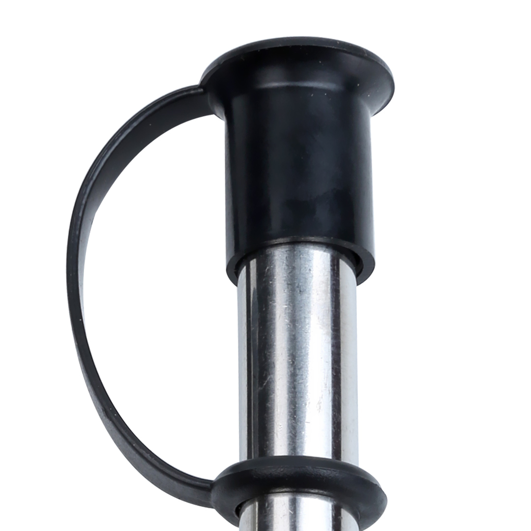 Fotografia para o produto Jogo de bico dosador para azeite com 2 peças em aco inox e borracha Ø2,6xA9,6cm