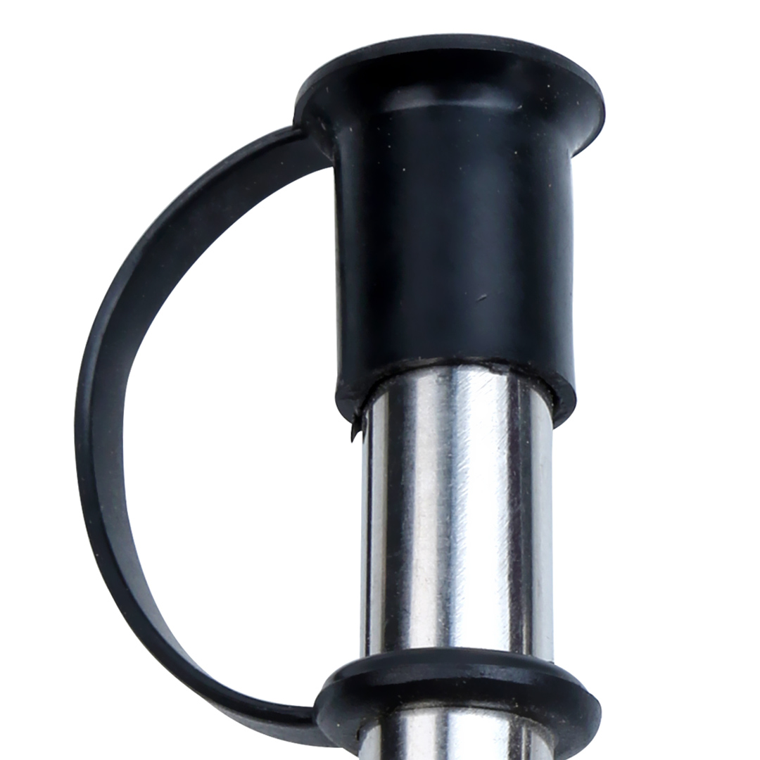 Fotografia para o produto Jogo de bico dosador para azeite com 2 peças em aço inox e cortiça Ø2,6xA9,6cm