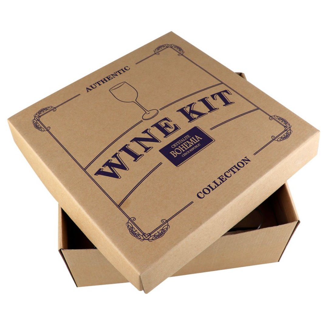 Fotografia para o produto Kit de 06 pecas Bohemia Authentic Collection para vinho L31xP31xA13cm cor preto