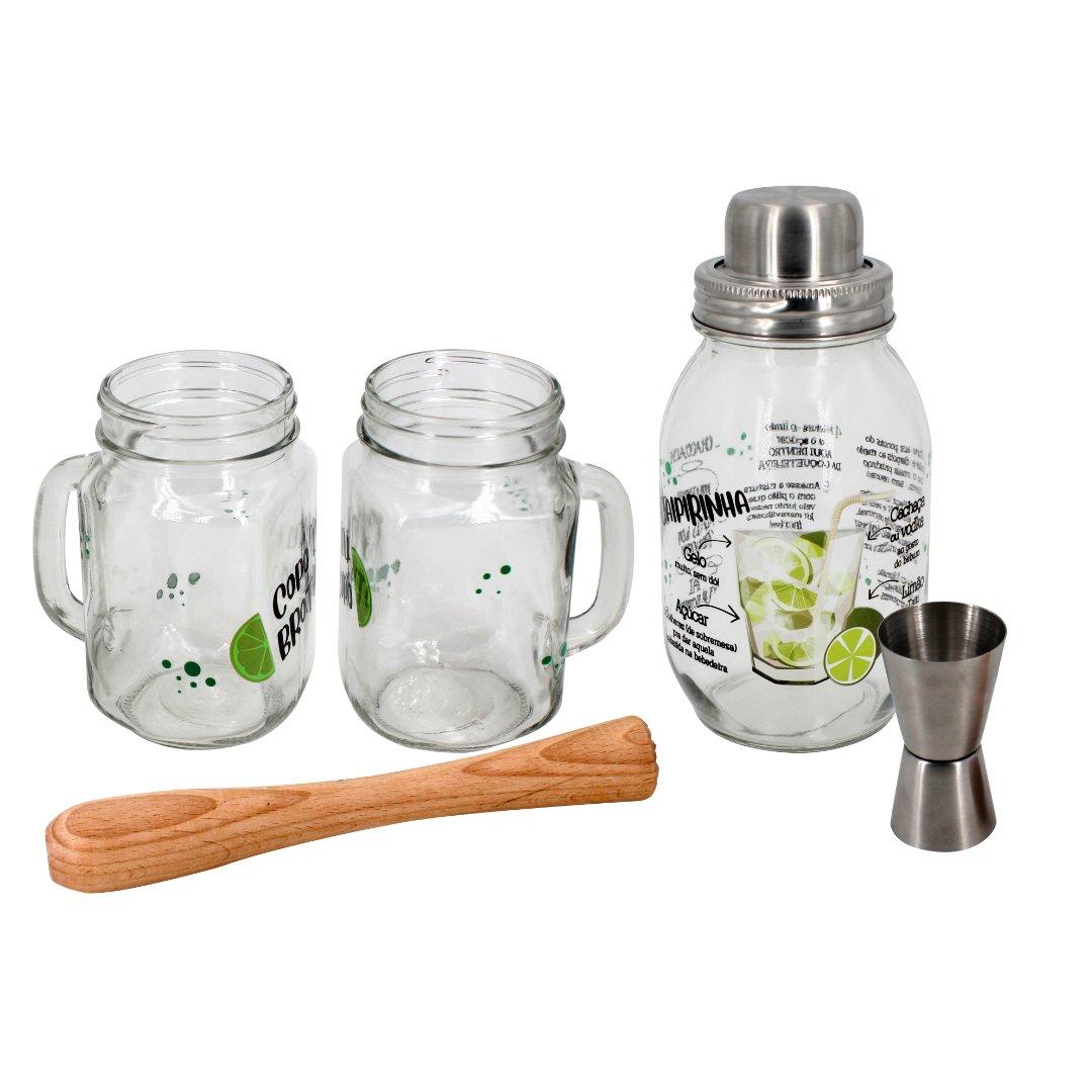 Fotografia para o produto Kit para caipirinha 5 peças