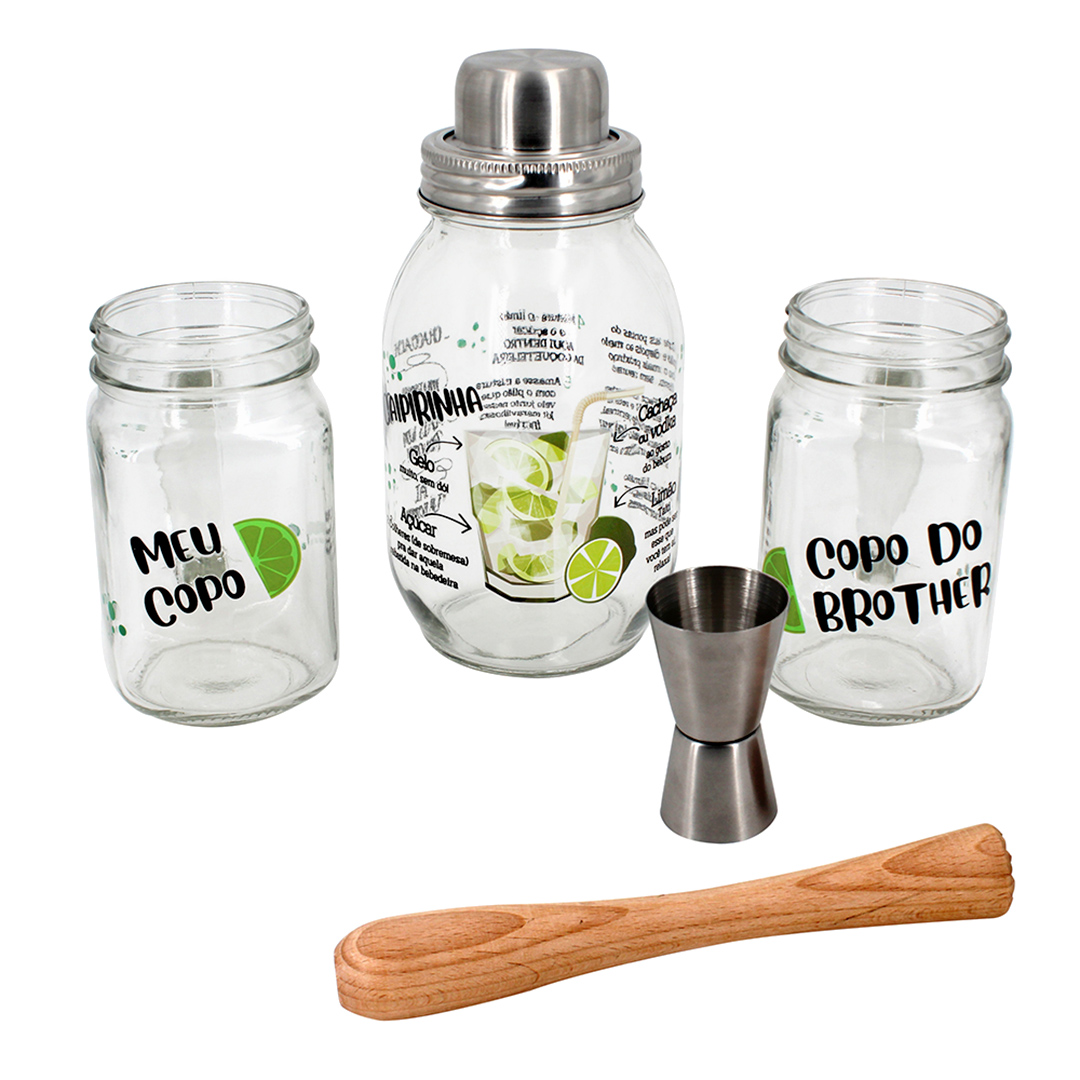 Imagem ilustrativa para Kit para caipirinha 5 peças