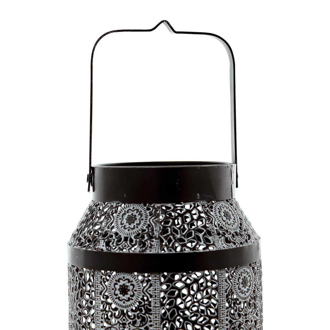 Fotografia para o produto Lanterna decorativa em ferro Ø15xA25,5cm