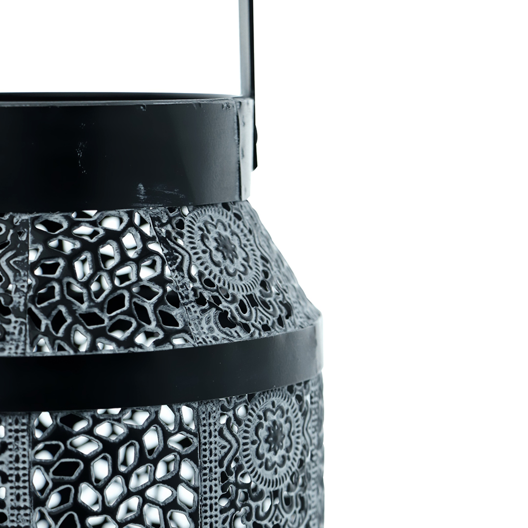 Fotografia para o produto Lanterna decorativa em ferro Ø15xA25,5cm