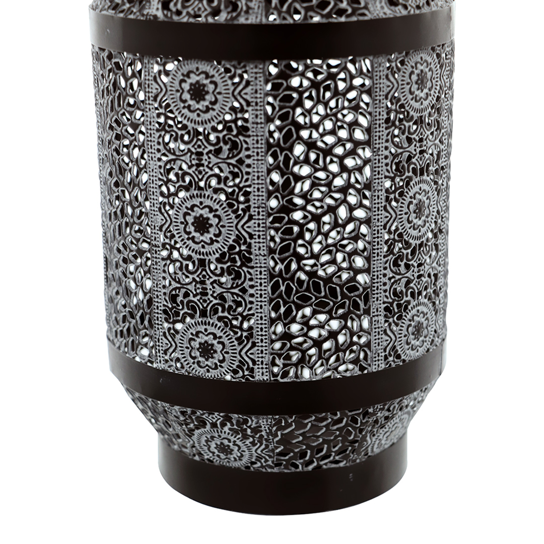 Fotografia para o produto Lanterna decorativa em ferro Ø15xA25,5cm