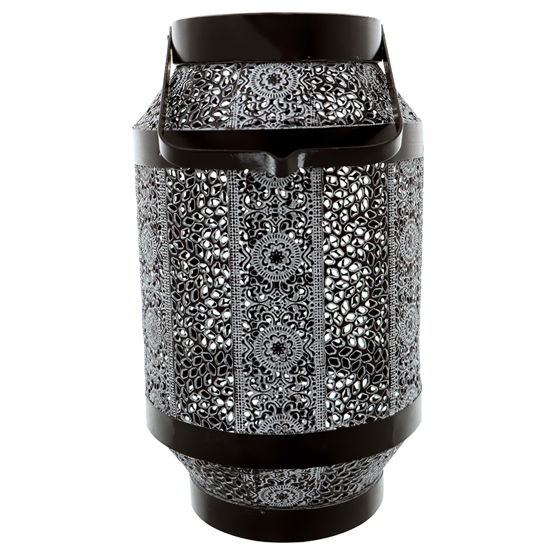 Fotografia para o produto Lanterna decorativa em ferro Ø17,5xA30cm